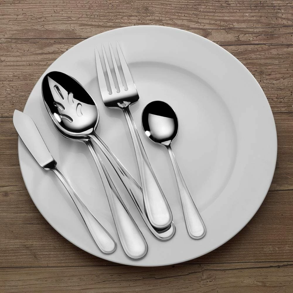 Discount 😍 Mikasa® Bravo 101 Piece Flatware Set, Service for 12 🎁 - Image 4