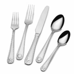 Cheapest 🎁 Towle® Everyday Antigua 20 Piece Flatware Set, Service for 4 ⭐