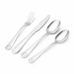 Flash Sale 🛒 Towle® Everyday Antigua Frost 16 Piece Flatware Set, Service for 4 🥰