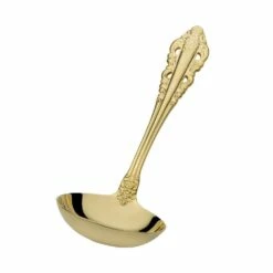 Wholesale 🎁 Wallace® Antique Baroque Gold Plated Gravy Ladle 🥰