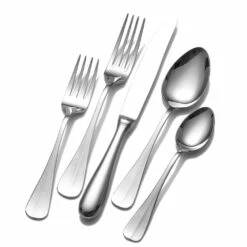 Discount 👍 Wallace® Baguette 65 Piece Flatware Set, Service for 12 ✔️