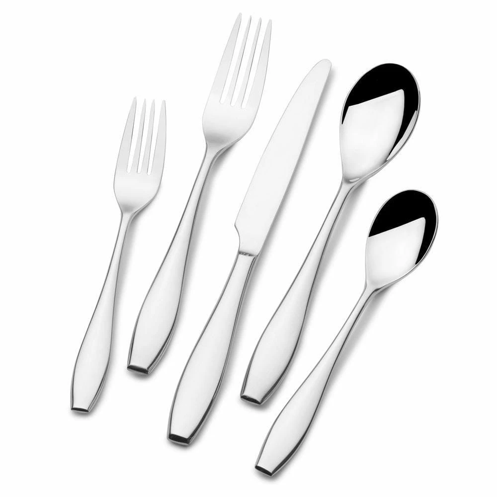 Promo ⌛ Mikasa® Cayden 20 Piece Flatware Set, Service for 4 🛒