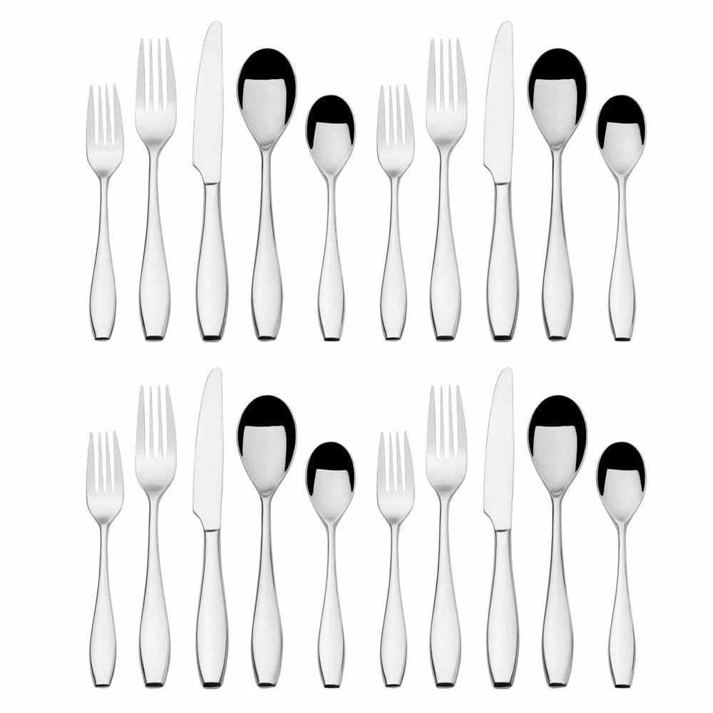 Promo ⌛ Mikasa® Cayden 20 Piece Flatware Set, Service for 4 🛒 - Image 3