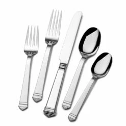 Cheapest 🎉 Towle® Colonnade 45 Piece Flatware Set, Service for 8 ❤️