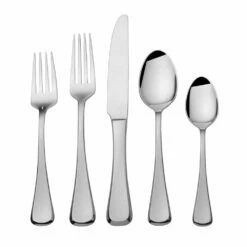 Best deal 💯 Mikasa® Cosmo Satin 65 Piece Flatware Set, Service for 12 🥰