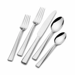 Budget 👍 Mikasa® Essex Satin 20 Piece Flatware Set, Service for 4 ⭐