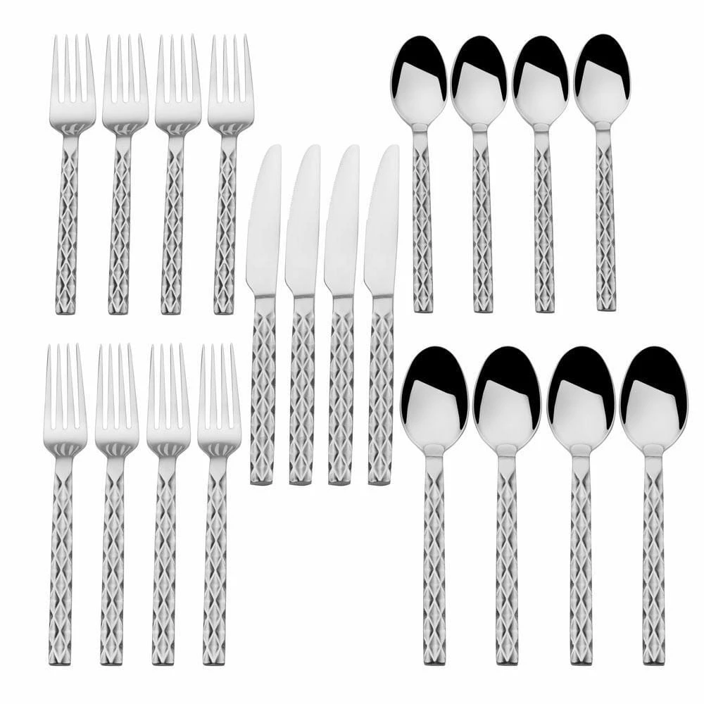 Buy 🧨 Towle® Living Forged Diamond 20 Piece Flatware Set, Service for 4 🔥 - Image 3