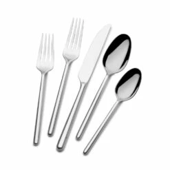 Promo 👏 Mikasa® Forged Lars 20 Piece Flatware Set, Service for 4 ⭐