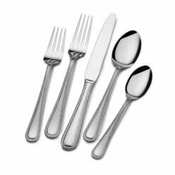 Hot Sale 👏 Gourmet Basics® Halston 20 Piece Flatware Set, Service for 4 🔔