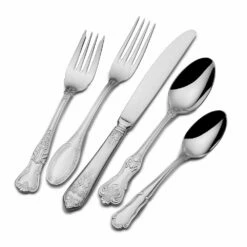 Top 10 👍 Wallace® Luxe 77 Piece Flatware Set, Service for 12 🤩