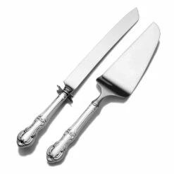 Buy ✔️ International® Silver Joan of Arc Wedding Cake Knife and Server Set 🥰