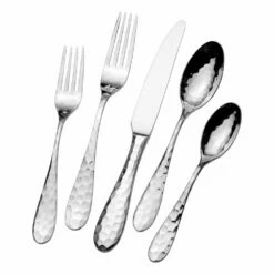 Wholesale ✔️ Mikasa® Lilah 45 Piece Flatware Set, Service for 8 ✔️