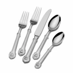 Cheapest 🧨 Wallace® Napoleon Bee 45 Piece Flatware Set, Service for 8 ✨