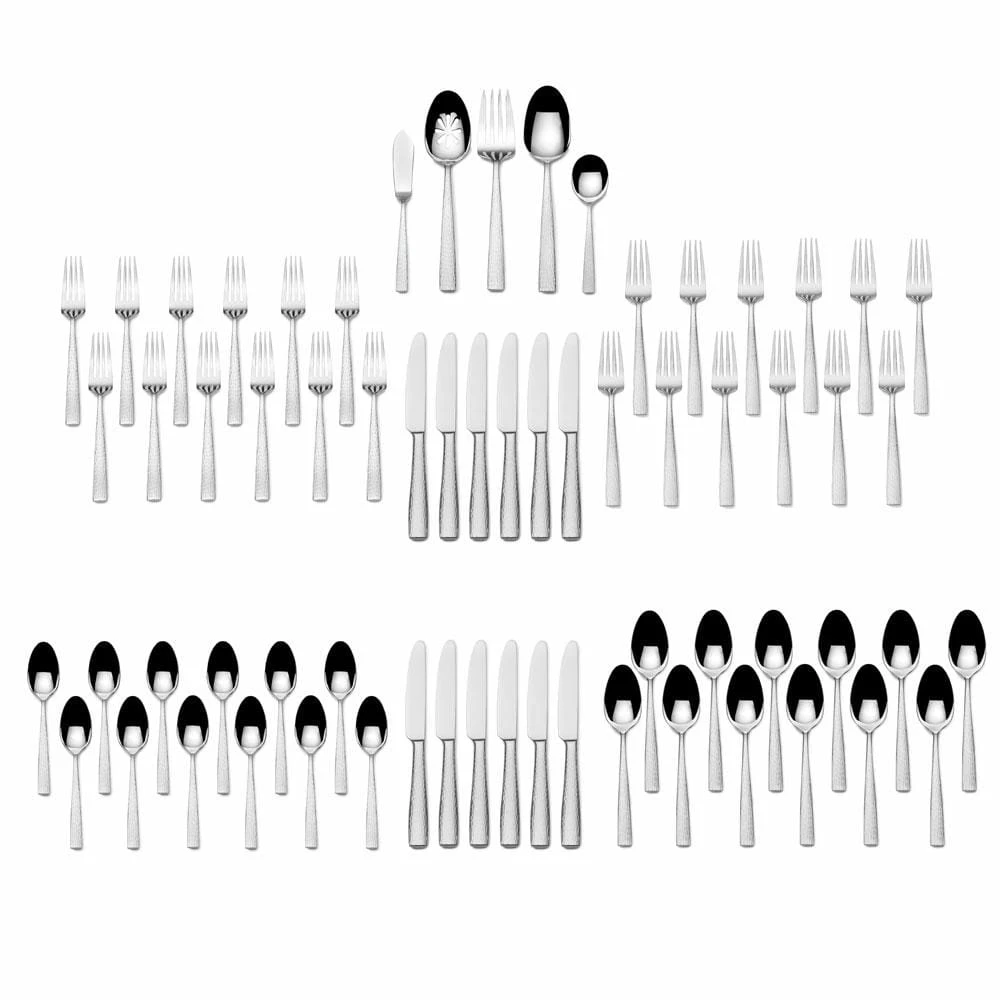 Hot Sale ⌛ Mikasa® Oliver 65 Piece Flatware Set, Service for 12 ❤️ - Image 3