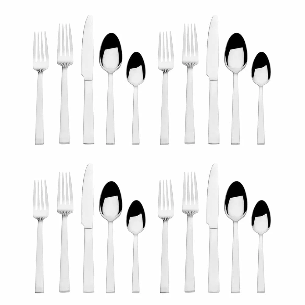 Discount 😀 Mikasa® Pinch 20 Piece Flatware Set, Service for 4 ⭐ - Image 8