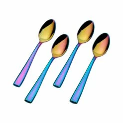 Cheap ❤️ Towle® Living Rainbow Dream Set of 4 Mini Coffee Spoons 🤩