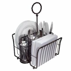 Discount 😍 Gourmet Basics® Rope Picnic Buffet Caddy 🧨