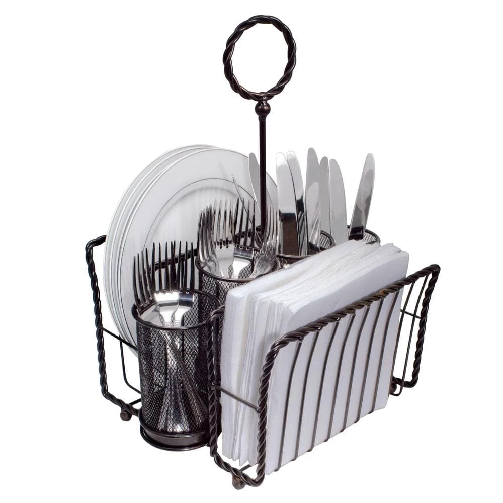 Discount 😍 Gourmet Basics® Rope Picnic Buffet Caddy 🧨