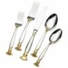 Wholesale 😍 Wallace® Salacia Gold Accent 20 Piece Flatware Set, Service for 4 🎉