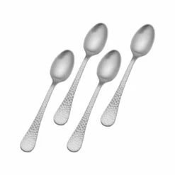 Wholesale 💯 Wallace® Satin Brooklyn Set of 4 Mini Coffee Spoons 👍