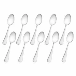 Best deal 🧨 Gourmet Basics® Satin Symmetry Set Of 10 Teaspoons 🎁