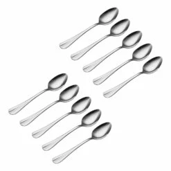 Deals 🎁 Towle® Living Simplicity Set of 10 Dinner Spoons ✨