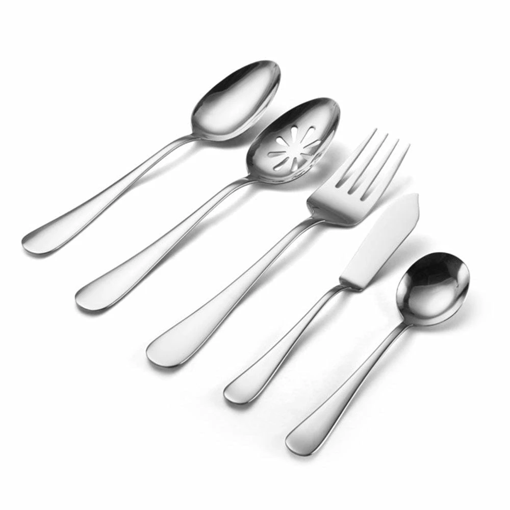 Best Sale ❤️ Gourmet Basics® Sincerity 65 Piece Flatware Set, Service for 12 🔔 - Image 2
