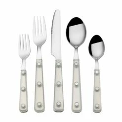 Discount 🎉 Mikasa® Translucent Clear 20 Piece Flatware Set, Service for 4 🧨