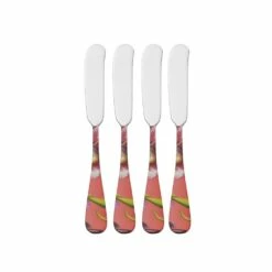 Best Pirce ✨ Wallace® Vintage Botanical Set of 4 Spreaders 🎁