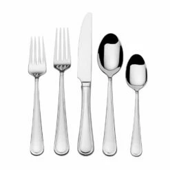 New 👏 Mikasa® Virtuoso 65 Piece Flatware Set, Service for 12 🤩