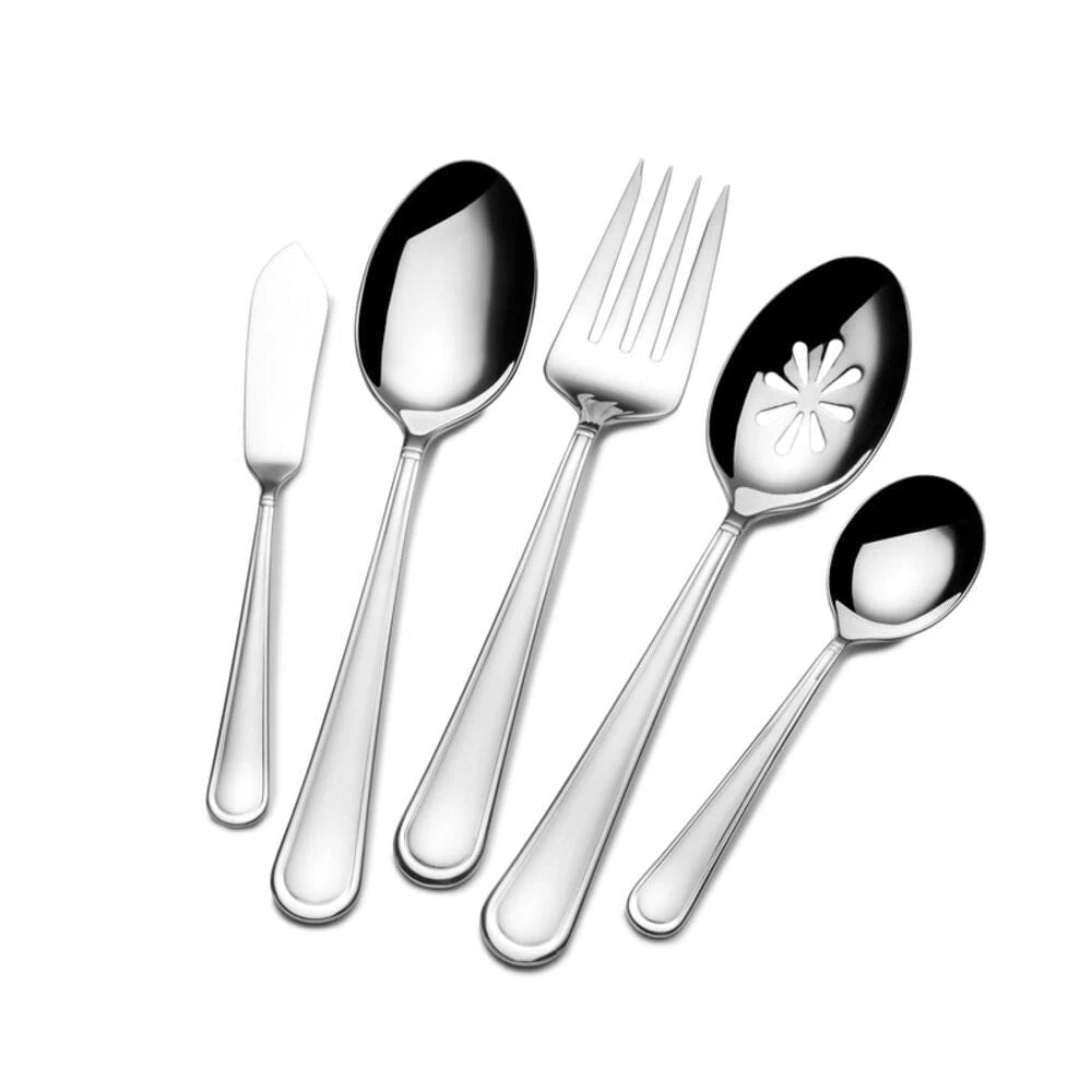 New 👏 Mikasa® Virtuoso 65 Piece Flatware Set, Service for 12 🤩 - Image 7