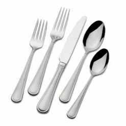 Cheap ⌛ Mikasa® Virtuoso Frost 65 Piece Flatware Set, Service for 12 ✨