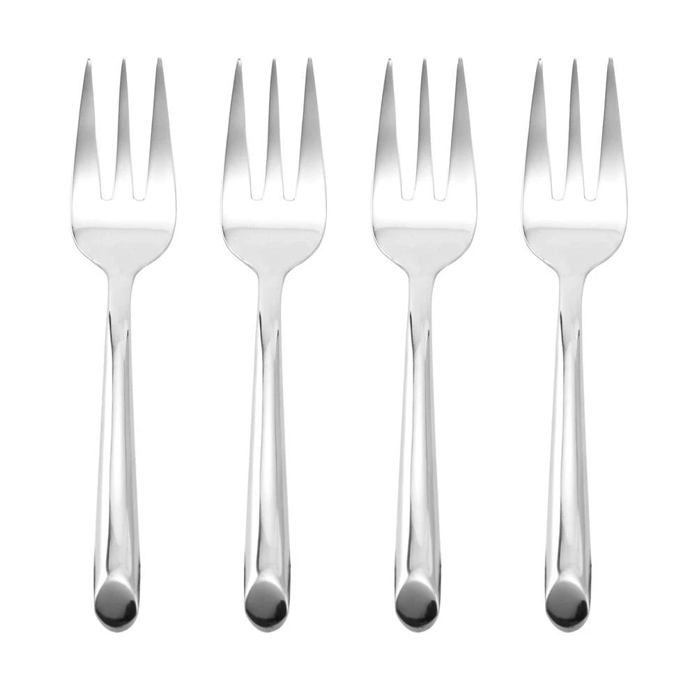 Flash Sale 👍 Towle® Living Wave Set of 4 Appetizer Forks ⌛