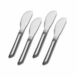 Coupon 😀 Towle® Living Wave Set of 4 Spreaders ✔️