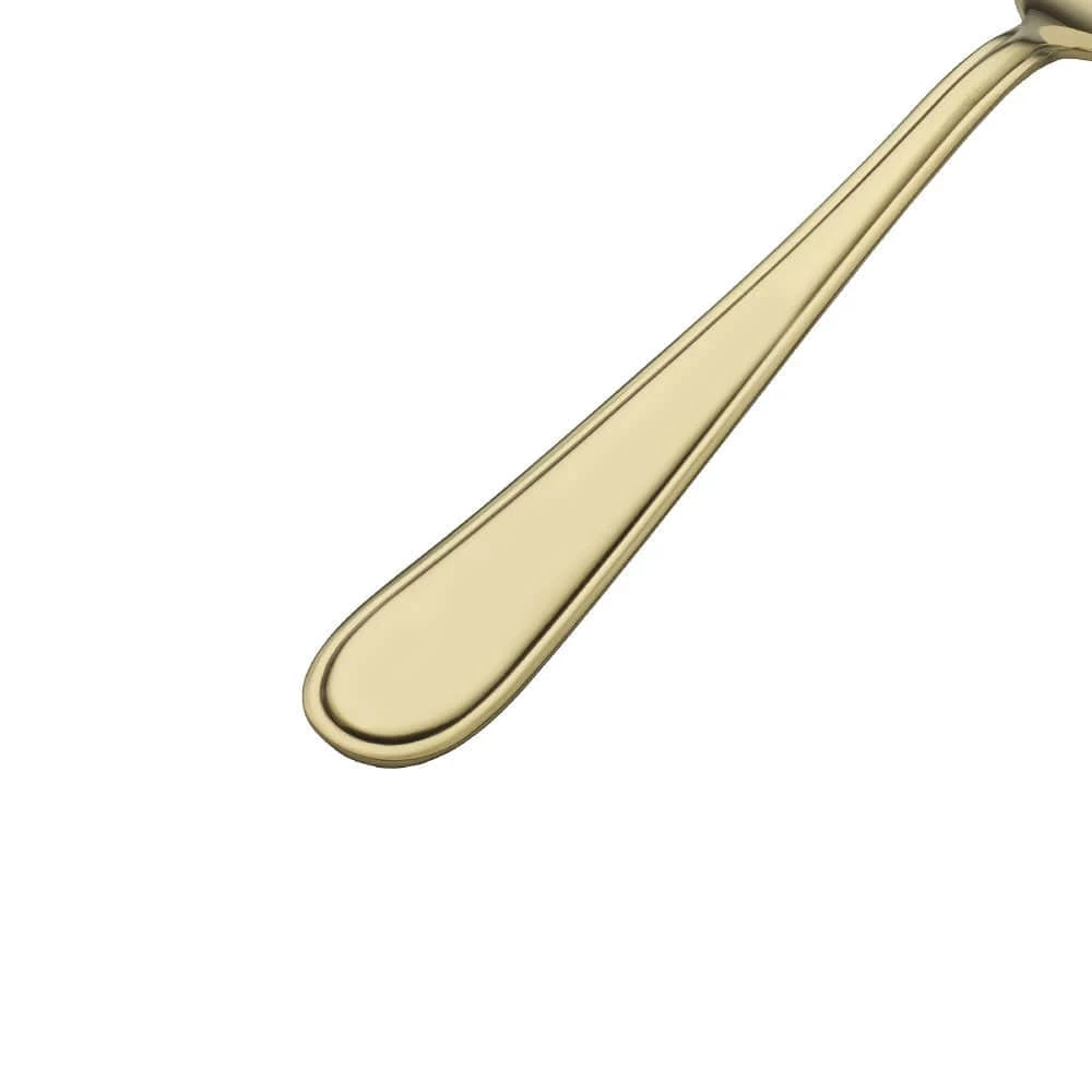 Deals 🤩 Gourmet Basics® Westfield Satin Champagne Gold 16 Piece Flatware Set, Service for 4 👏 - Image 6